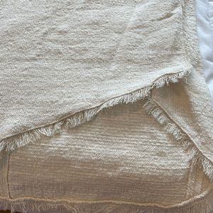 Zara Linen midi beach skirt